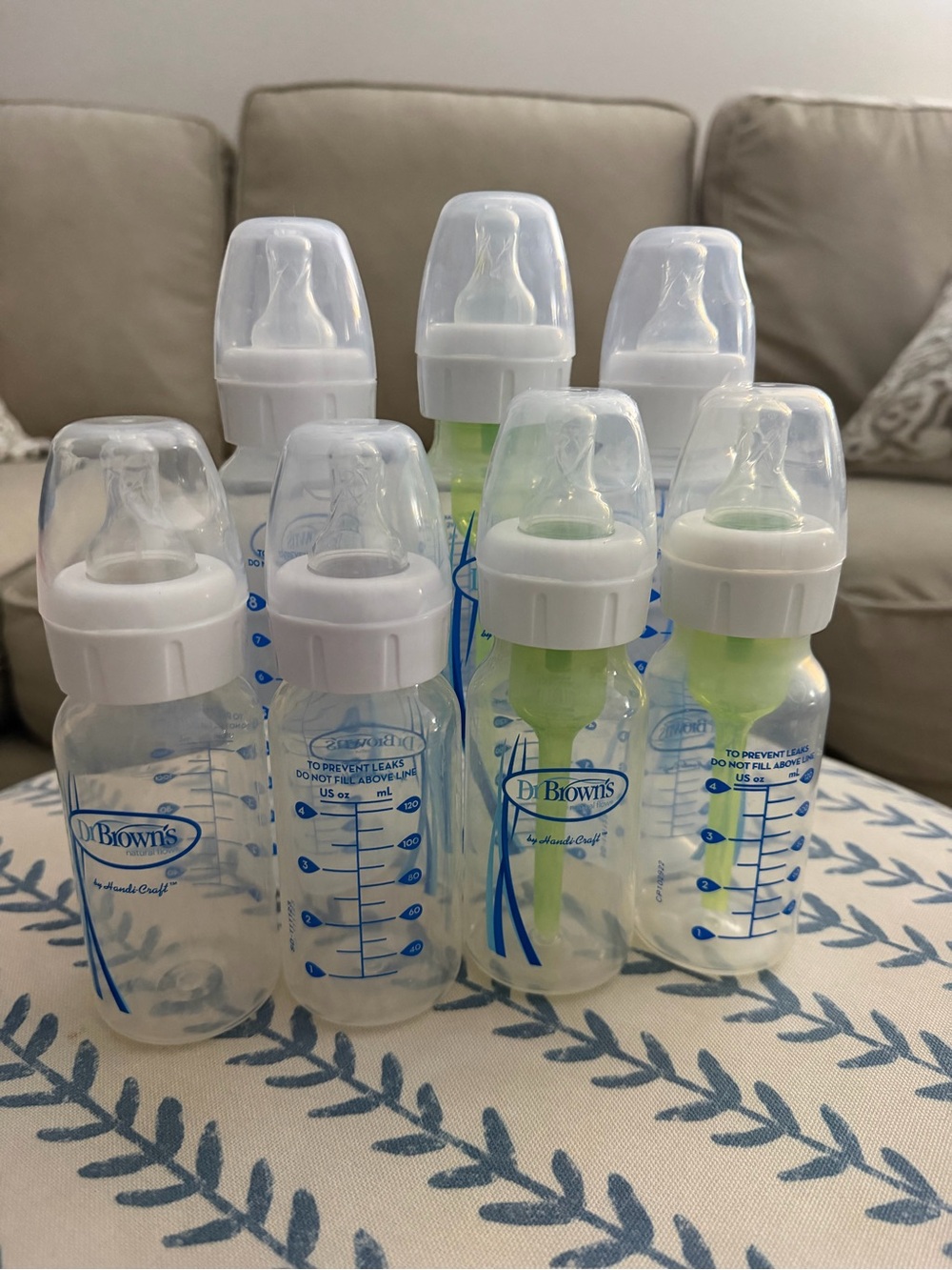 Dr. Browns Natural Flow Clear Baby Bottles